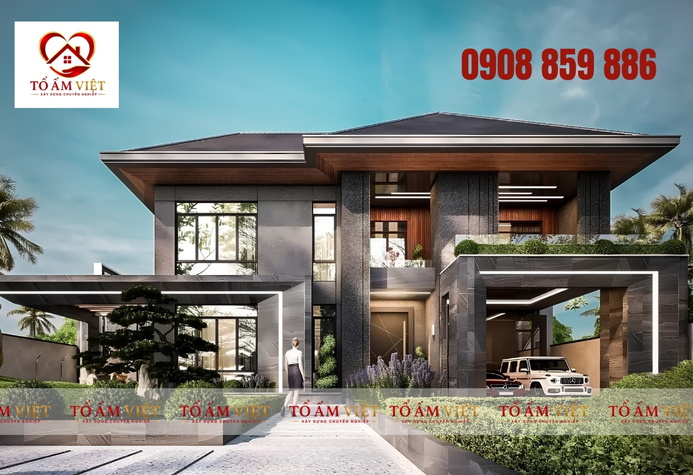 biet-thu-san-vuon-dep-su-ket-hop-giua-kien-truc-va-canh-quan X&acirc;y Dựng Tổ Ấm Việt - Tin Tức